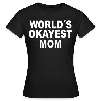 Maman Cadeau Fête des Mères - T-shirt Femme - noir - Devant - AI Model Female 172 dark (172cm)
