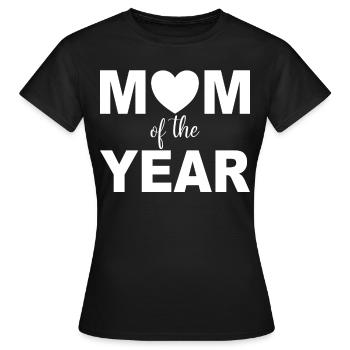 Maman Cadeau Fête des Mères - T-shirt Femme - noir - Devant - AI Model Female 172 dark (172cm)