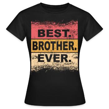 Großer Bruder Familie Mama - Frauen T-Shirt - Schwarz - Vorne - AI Model Female 172 dark (172cm)