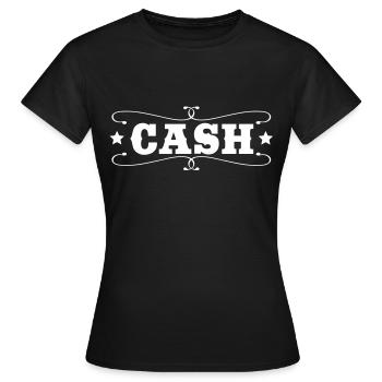 Argent - T-shirt Femme - noir - Devant - AI Model Female 172 dark (172cm)