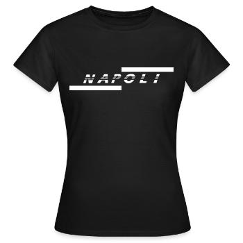 Neapel - Frauen T-Shirt - Schwarz - Vorne - AI Model Female 172 dark (172cm)