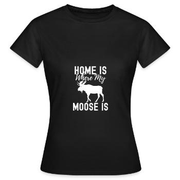 élan - T-shirt Femme - noir - Devant - AI Model Female 172 dark (172cm)