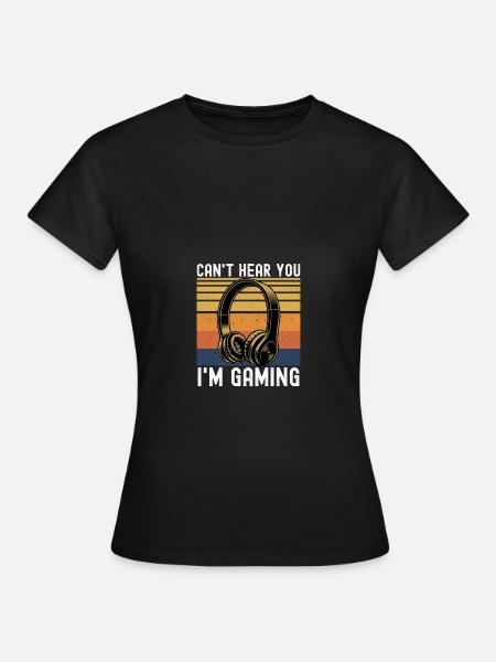 Gaming - Vrouwen T-shirt - zwart