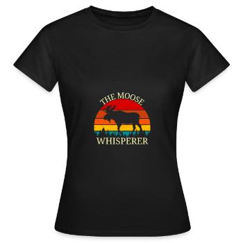 Élan - T-shirt Femme - noir - Devant - AI Model Female 172 dark (172cm)
