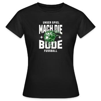 Toooooor!Bude gemacht! - Frauen T-Shirt - Schwarz - Vorne - AI Model Female 172 dark (172cm)