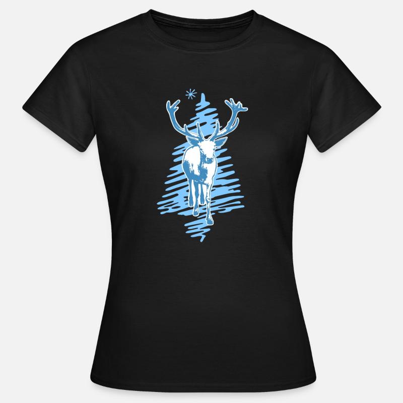 Deer - Women's T-Shirt - black
