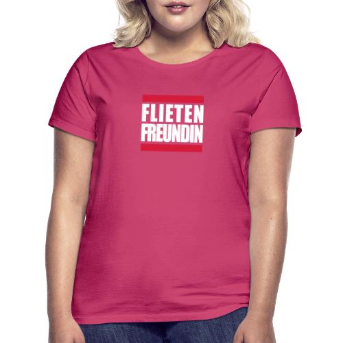 Flietenfreundin - Frauen T-Shirt