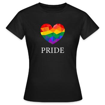 Gay Pride - Women's T-Shirt - black - Front - AI Model Female 172 dark (172cm)