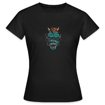 shirt, conception, t-shirt - T-shirt Femme - noir - Devant - AI Model Female 172 dark (172cm)