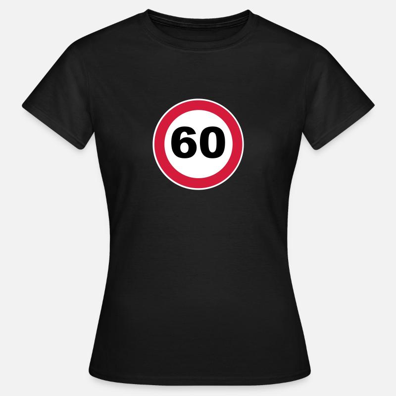 60th birthday - Women's T-Shirt - black