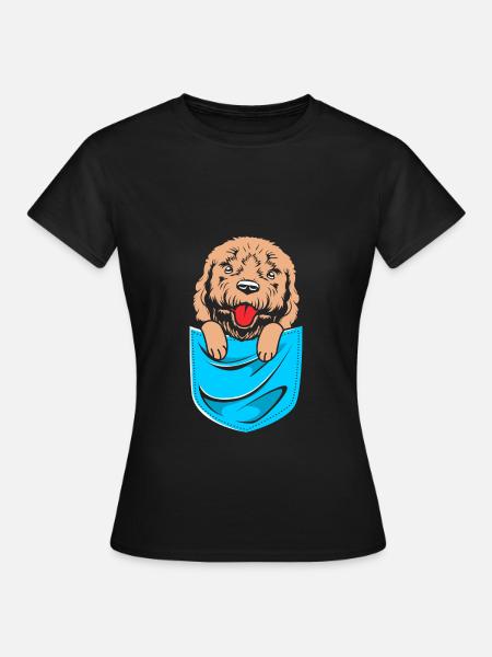 Goldendoodle - Frauen T-Shirt - Schwarz