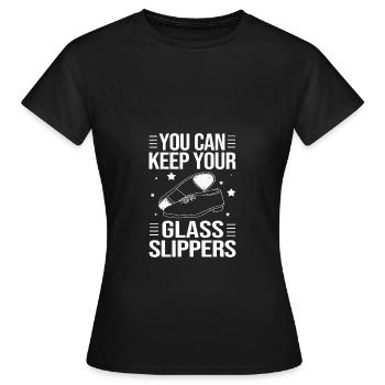 Tanzlehrer - Frauen T-Shirt - Schwarz - Vorne - AI Model Female 172 dark (172cm)