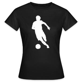 Football féminin Football Football Football Football - T-shirt Femme - noir - Devant - AI Model Female 172 dark (172cm)
