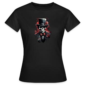 Chef orchestre - T-shirt Femme - noir - Devant - AI Model Female 172 dark (172cm)