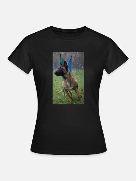 Mateo Slalom - Frauen T-Shirt - Schwarz