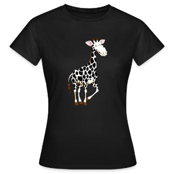 Safari Zoo Animal Safari Zoo - T-shirt Femme - noir - Devant - AI Model Female 172 dark (172cm)