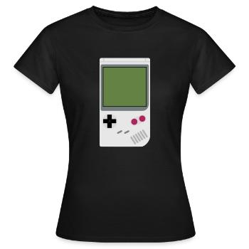 console de jeux - T-shirt Femme - noir - Devant - AI Model Female 172 dark (172cm)