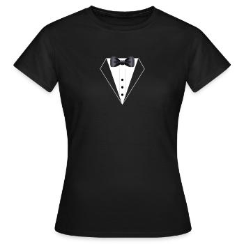 Smoking - Frauen T-Shirt - Schwarz - Vorne - AI Model Female 172 dark (172cm)