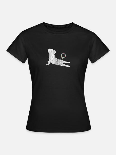 French Bulldog Pupst Geschenk Franz Buldogge - Frauen T-Shirt - Schwarz
