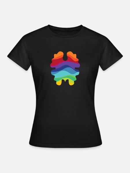 Rainbownut - Frauen T-Shirt - Schwarz