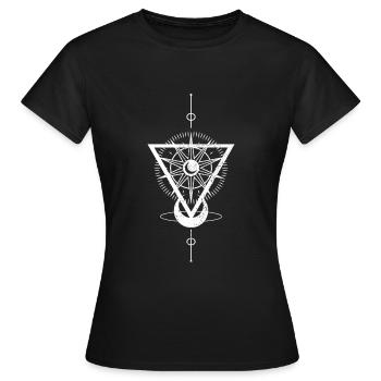 Witchcraft occulte gothique - T-shirt Femme - noir - Devant - AI Model Female 172 dark (172cm)