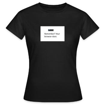 Netzwerk-Drosselung - Frauen T-Shirt - Schwarz - Vorne - AI Model Female 172 dark (172cm)