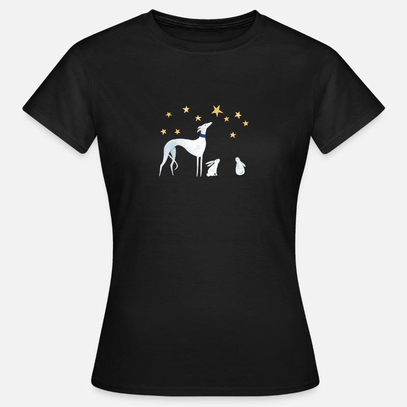 Sternengucker - Frauen T-Shirt - Schwarz