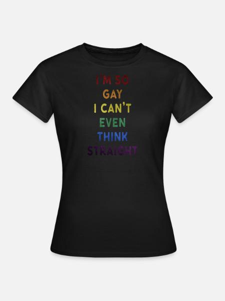 LGBT - T-shirt Femme - noir