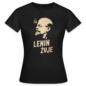 Lenin is alive - Women's T-Shirt - black - Front - AI Model Female 172 dark (172cm)