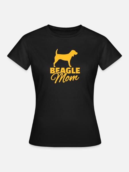 Beagle - Frauen T-Shirt - Schwarz