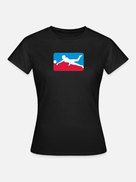 Volleyball - Frauen T-Shirt - Schwarz