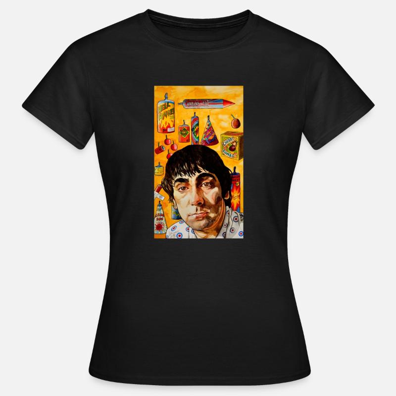 Light Blue Touchpaper - Women's T-Shirt - black