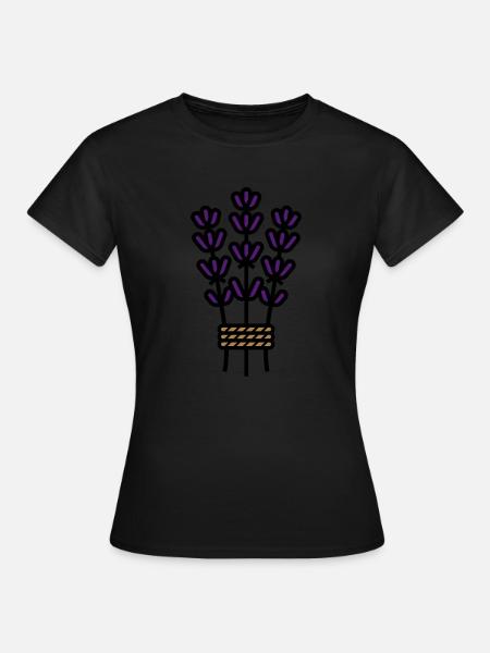 Lavender - Women's T-Shirt - black