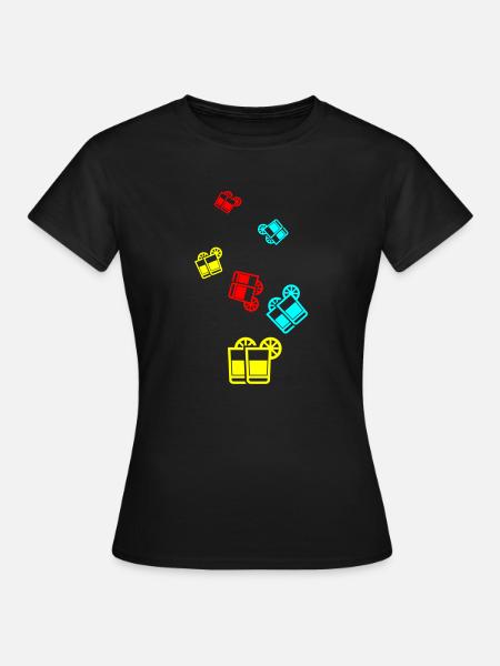 Cocktail Icon - Frauen T-Shirt - Schwarz