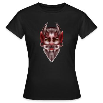 tattoo Diablo - T-shirt Femme - noir - Devant - AI Model Female 172 dark (172cm)