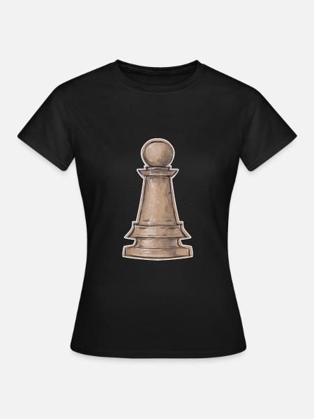 Chess Pawn - Women's T-Shirt - black