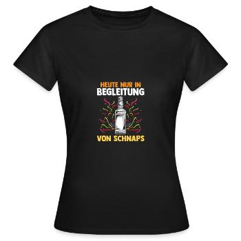 Costume de carnaval Bière Carnaval Carnaval - T-shirt Femme - noir - Devant - AI Model Female 172 dark (172cm)