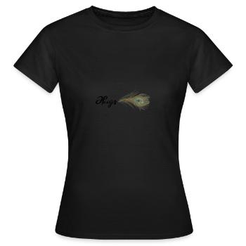 Câlins pour vous - T-shirt Femme - noir - Devant - AI Model Female 172 dark (172cm)