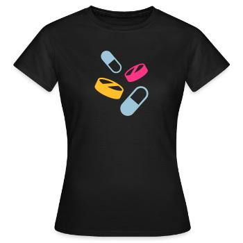 Medicine - Women's T-Shirt - black - Front - AI Model Female 172 dark (172cm)