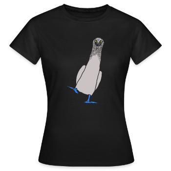 Booby - Women's T-Shirt - black - Front - AI Model Female 172 dark (172cm)