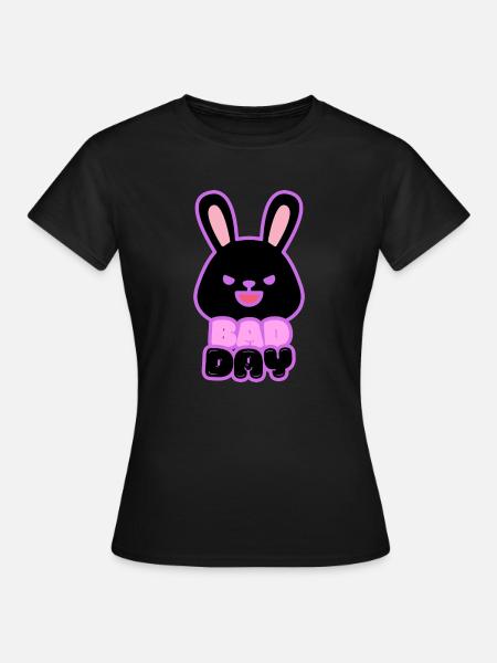 Bad Day Bunny - Women's T-Shirt - black