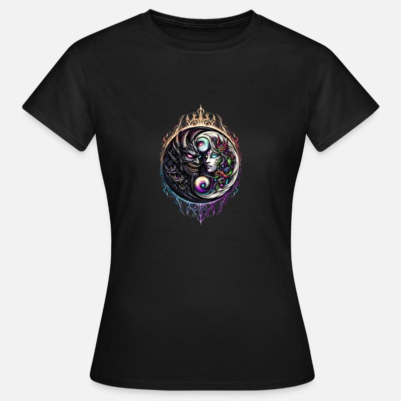 Eternal Duality Large - Women's T-Shirt - black
