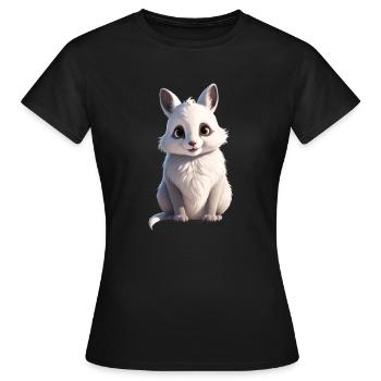 Sweet Animal - Frauen T-Shirt - Schwarz - Vorne - AI Model Female 172 dark (172cm)