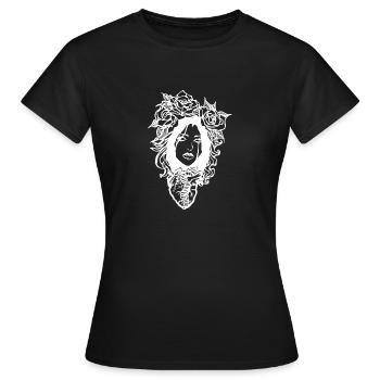 Broken heart women - T-shirt Femme - noir - Devant - AI Model Female 172 dark (172cm)
