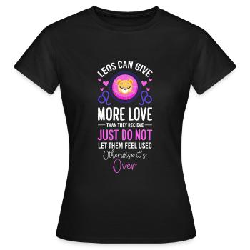 Sternzeichen Konstellation - Frauen T-Shirt - Schwarz - Vorne - AI Model Female 172 dark (172cm)