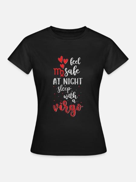 Tierkreiszeichen August Zeichen - Frauen T-Shirt - Schwarz