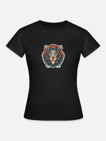 Majestic Lion Captain - Women's T-Shirt - black