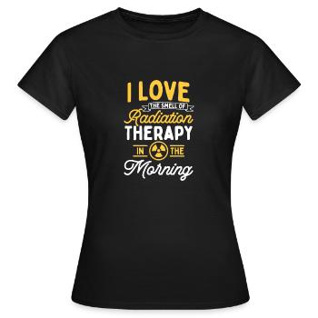 Chimiothérapie chimio Cancer - T-shirt Femme - noir - Devant - AI Model Female 172 dark (172cm)