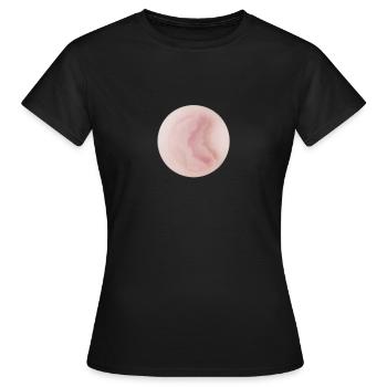 Aquarelle- 1 - T-shirt Femme - noir - Devant - AI Model Female 172 dark (172cm)