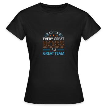 Großartiges Team - Frauen T-Shirt - Schwarz - Vorne - AI Model Female 172 dark (172cm)